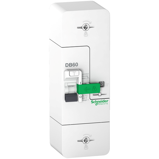 Schneider Electric-R9FS645-Resi9 DB60 - Disjoncteur Branchement - 1P+N - 15/30/45A 500mA - selectif