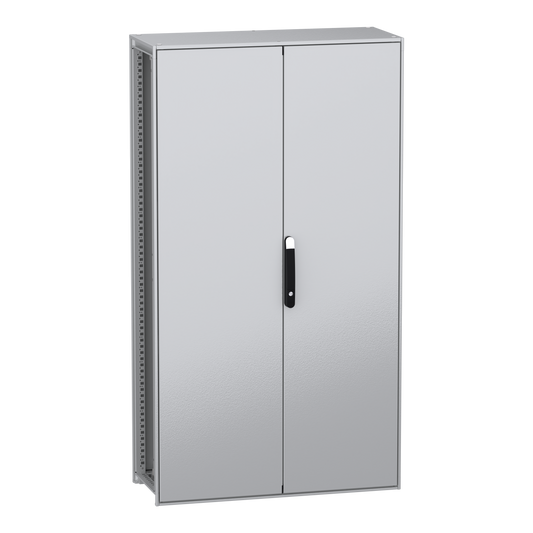 Schneider Electric-NSYSFN1810402DP-PanelSeT SFN - cellule - 2 portes - avec châssis - assemblé - 1800x1000x400 mm