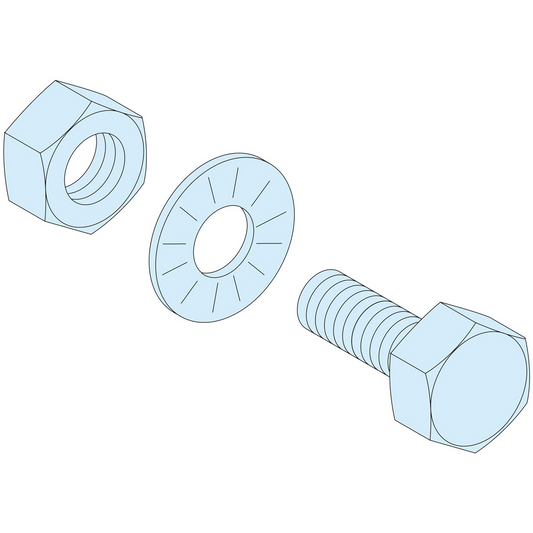 Schneider Electric-LVS04194-Linergy BS - Lot de 20 boulons - M6 x 20 pour barre de 5 mm