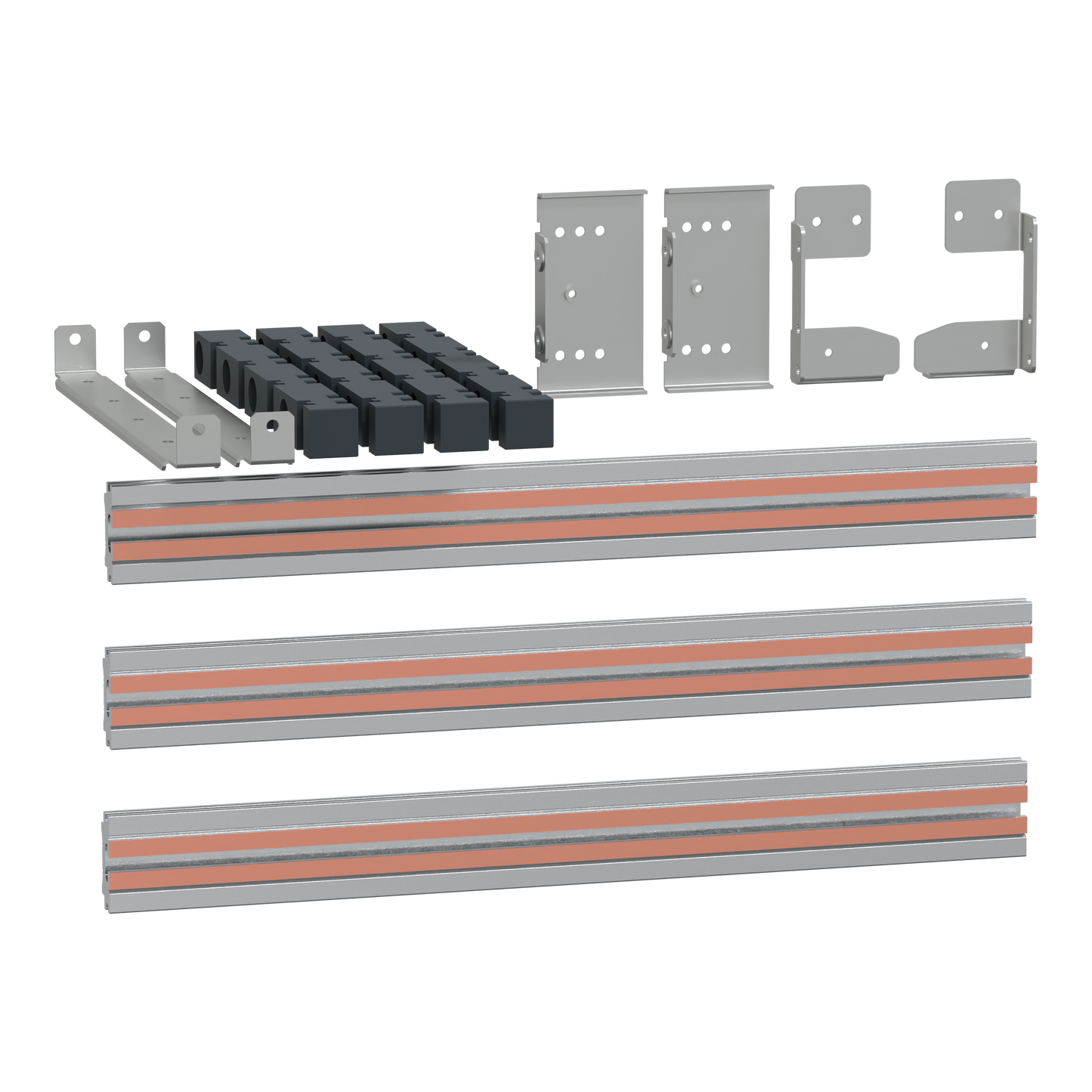 Schneider Electric-LVS04493-Linergy LGYE - Liaison transfert horizontal MTZ1 - 3P 1600A - L=580mm