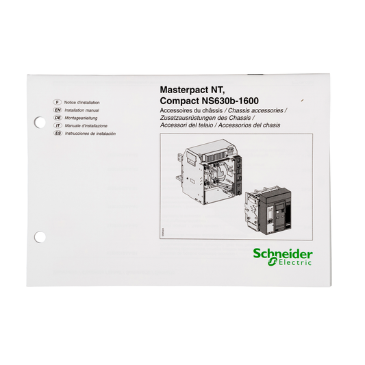 Schneider Electric-47104-ComPact NS - MasterPact NT - Notice accessoires chassis