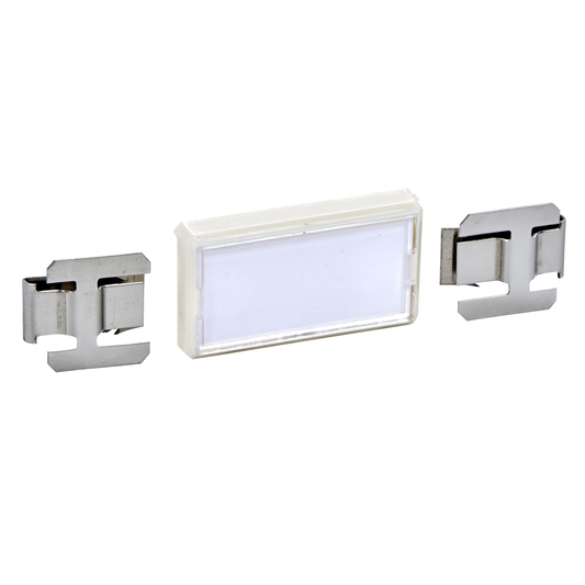 Schneider Electric-LVS08917-PrismaSeT G - Etiquettes à clipser - 25x85 - lot de 12