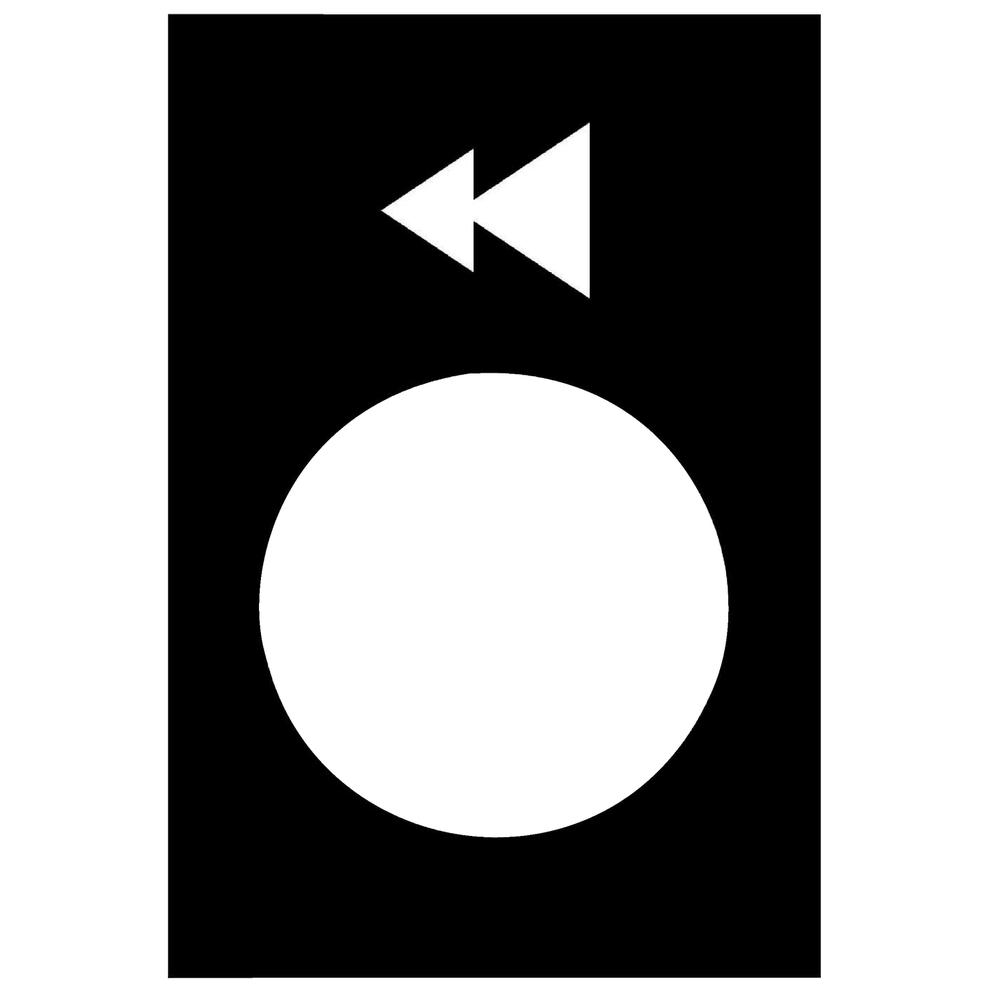 Schneider Electric-ZB2BY2906-Harmony - étiquette - 30x40mm - noir - gauche ou descente, PV-GV