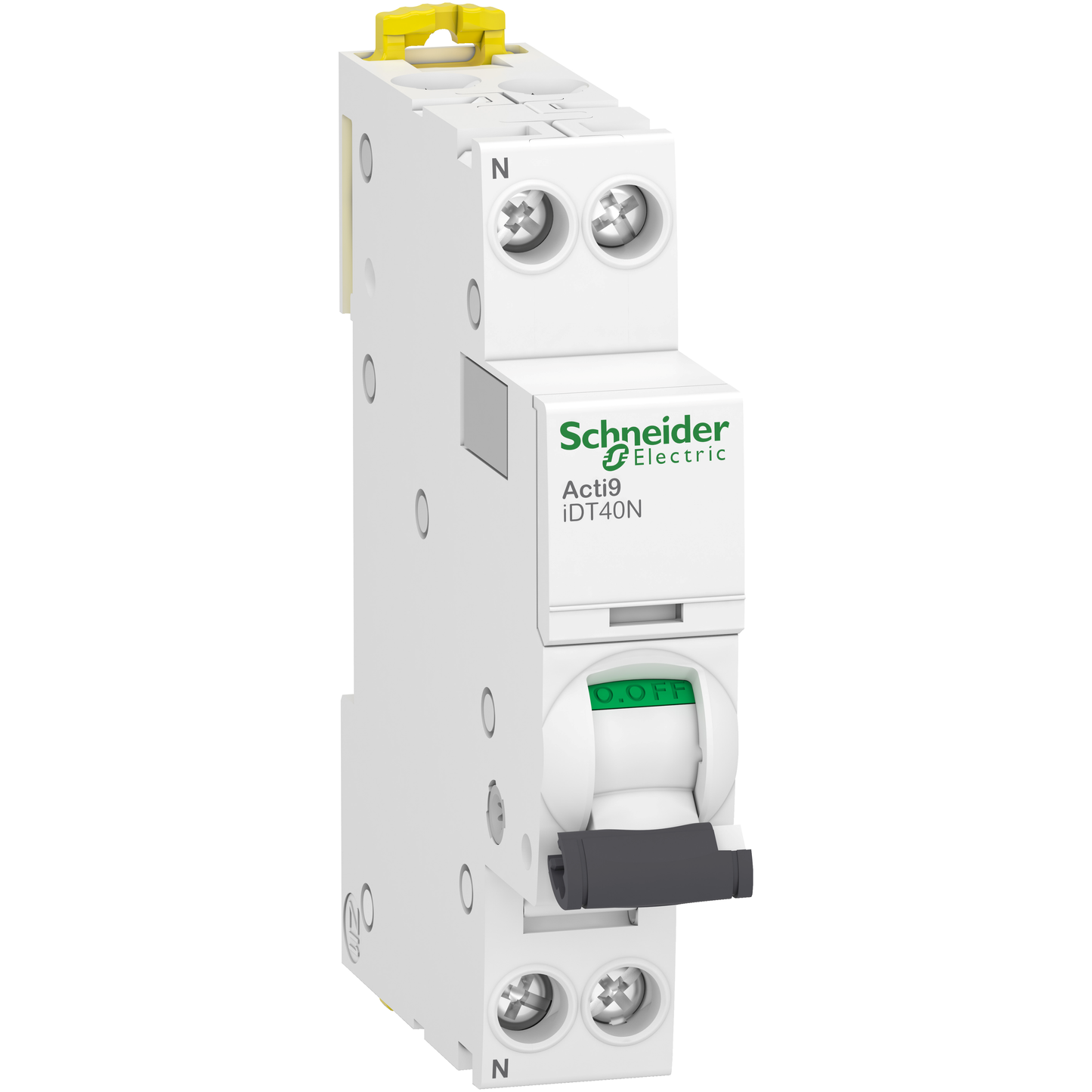 Schneider Electric-A9P34620-Acti9 iDT40N - Disjoncteur modulaire - 1P+N - 20A - Courbe D - 6000A/10kA