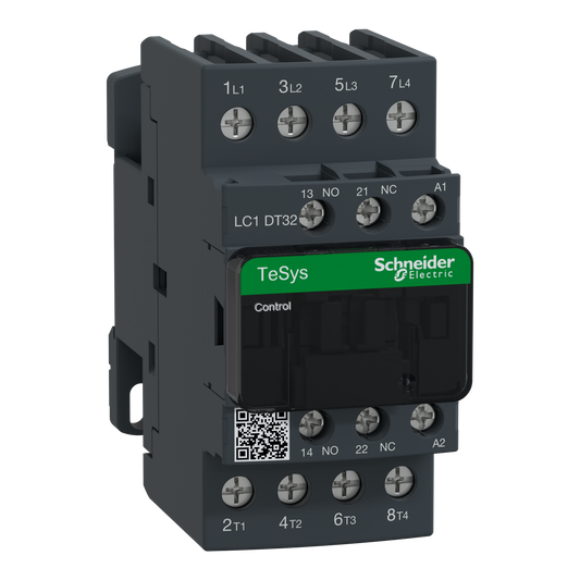 Schneider Electric-LC1DT32E7-TeSys LC1D - contacteur - 4P - AC-1 440V - 32A - bobine 48Vca