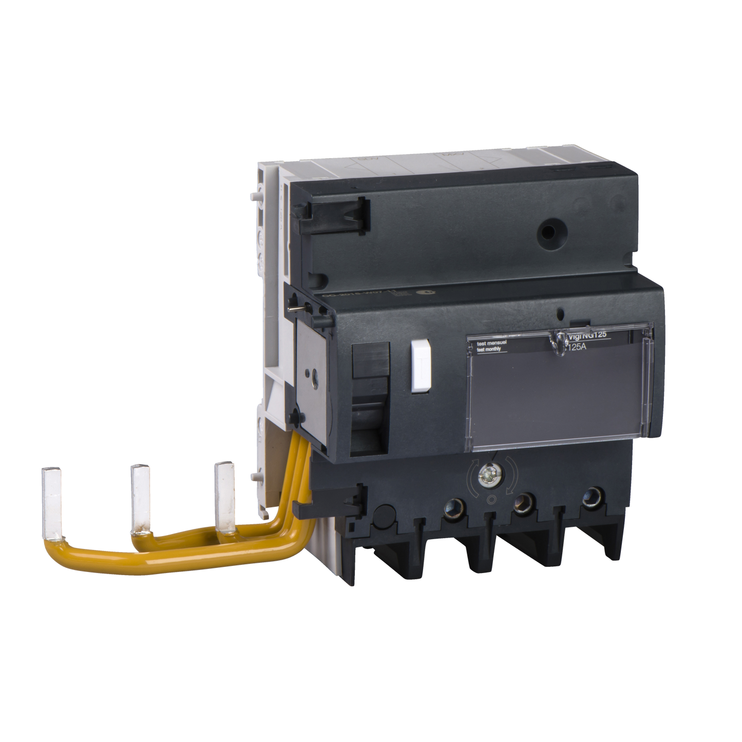 Schneider Electric-19050-Acti9 Vigi NG125 - Bloc diff. 400Vca (Ph/Ph) - 3P - 125A - 30mA - Type A