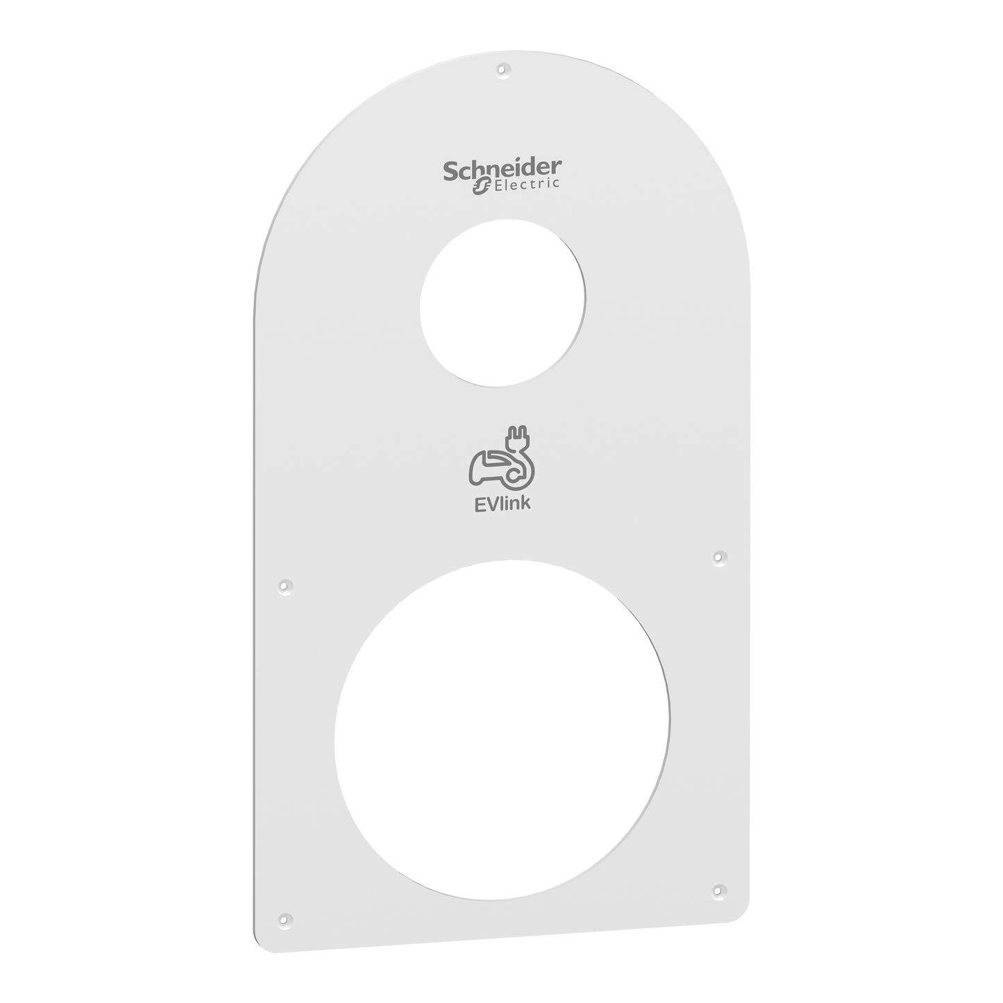 Schneider Electric-EVP1SS-Evlink Pro AC - Face avant Pro AC murale ou sur pied - RAL 9003 - En plastique