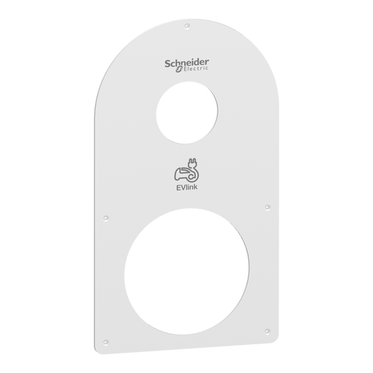 Schneider Electric-EVP1SS-Evlink Pro AC - Face avant Pro AC murale ou sur pied - RAL 9003 - En plastique