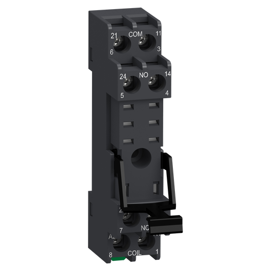 Schneider Electric-RGZE08E-Harmony RXG - Embase push in - 5A - Contacts mixés - relais RXG2