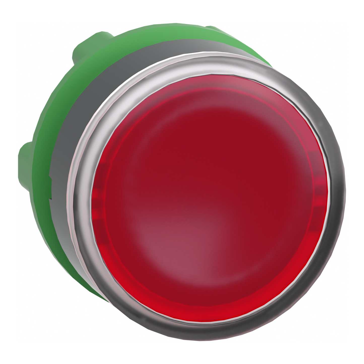 Schneider Electric-ZB5AA48-Harmony tête de bouton poussoir - Ø22 - pour insertion étiquette - rouge