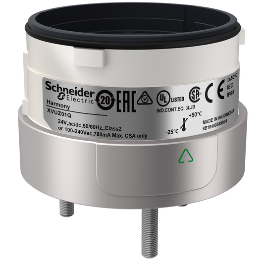 Schneider Electric-XVUZ01Q-Harmony XVU - socle de montage direct - 3 vis - argent