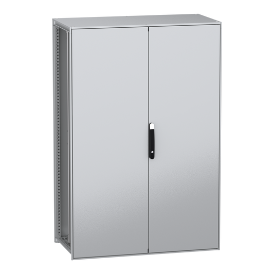 Schneider Electric-NSYSFN1812602DP-PanelSeT SFN - cellule - 2 portes - avec châssis - assemblé - 1800x1200x600 mm