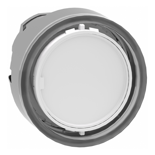 Schneider Electric-ZB4BA98-Harmony XB4 - tête bouton poussoir lumineux à impulsion - Ø22 - 6 couleurs