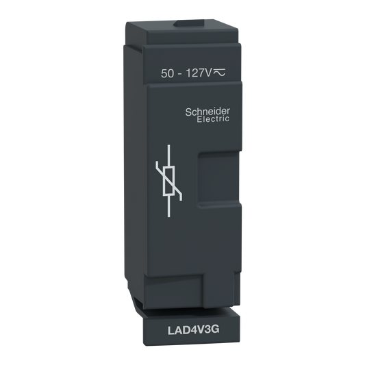 Schneider Electric-LAD4V3G-TeSys D - module d'antiparasitage - varistance - 50..127Vca/cc