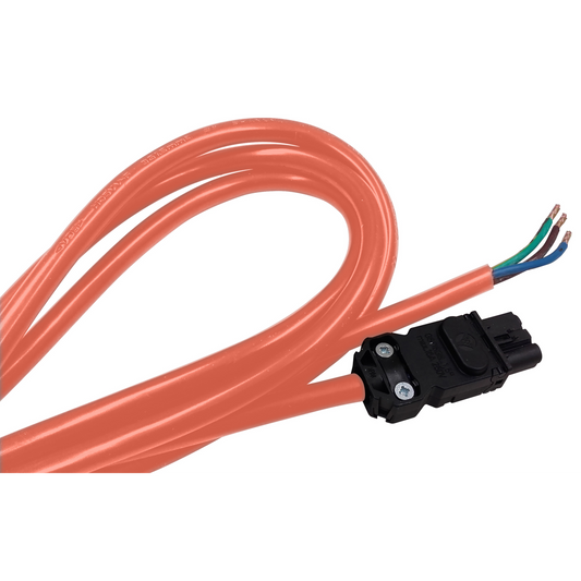 Schneider Electric-NSYLAM3MN-PanelSeT - Thalassa - Cable aliment.lampe - LED - IEC - Orange