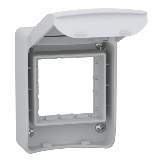 Schneider Electric-81150-Mureva socle prise de courant connex. rapide FR 2P+T 65x85mm 10/16A 250V IP65