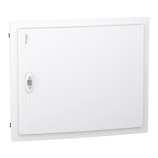 Schneider Electric-LVSXG224-PrismaSeT XS - Coffret plastique encastré 2 rang. 24 modules - avec porte pleine