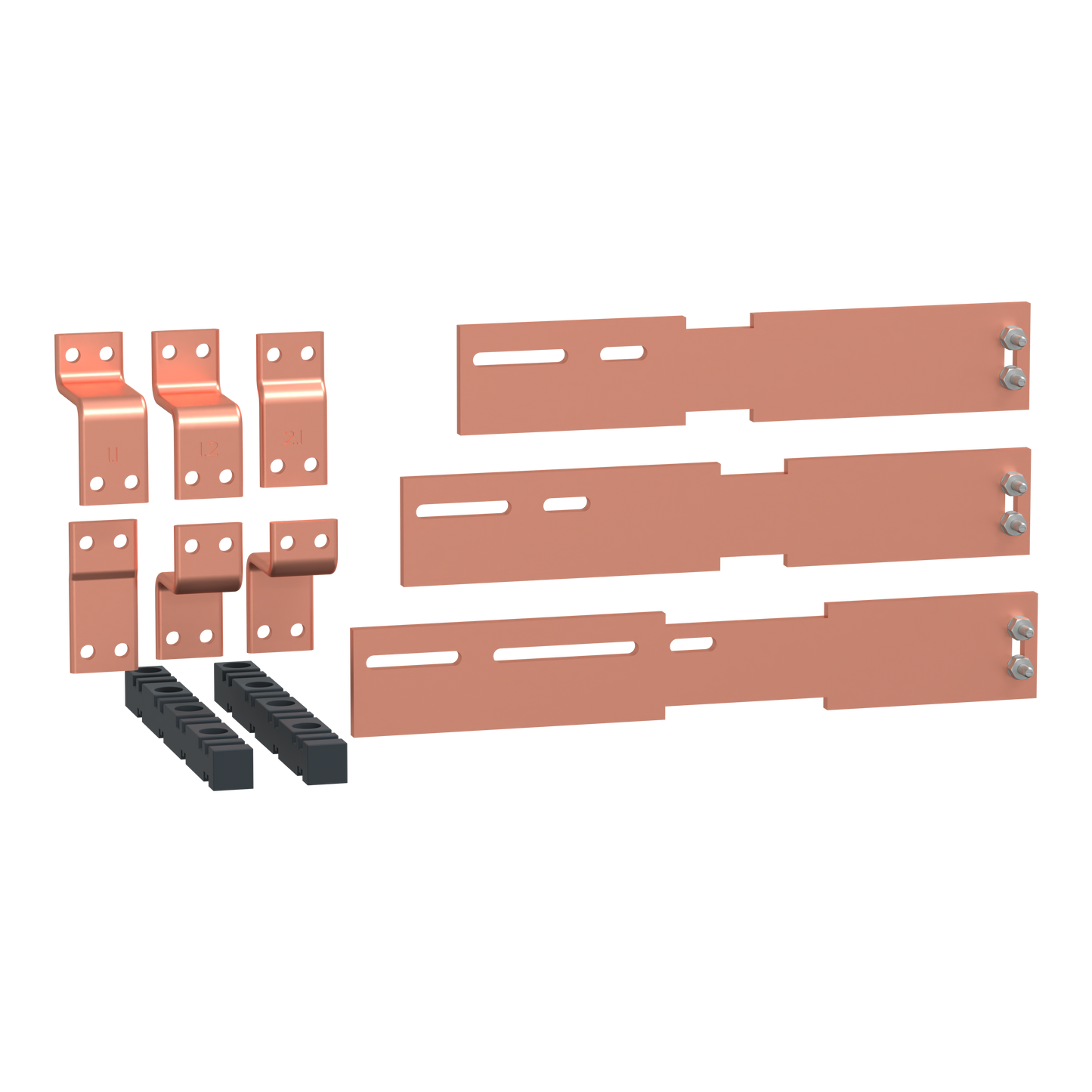 Schneider Electric-LVS04489-PrismaSeT P - Liaison aval JdB.V - MTZ1/16 - fixe - 3P