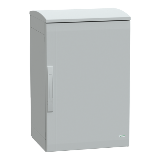 Schneider Electric-NSYPLAT754G-Thalassa - Armoire polyester toit 750x500x420 - IP44 Ral 7035