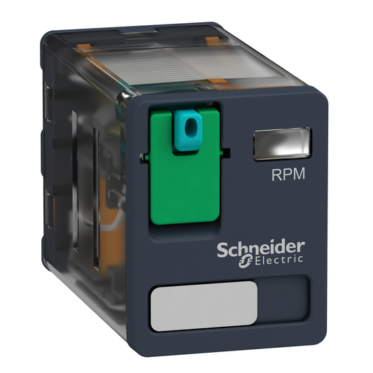 Schneider Electric-RPM21JD-Harmony Relay RP - relais puissance - embroch - test - 2OF - 15A - 12VDC