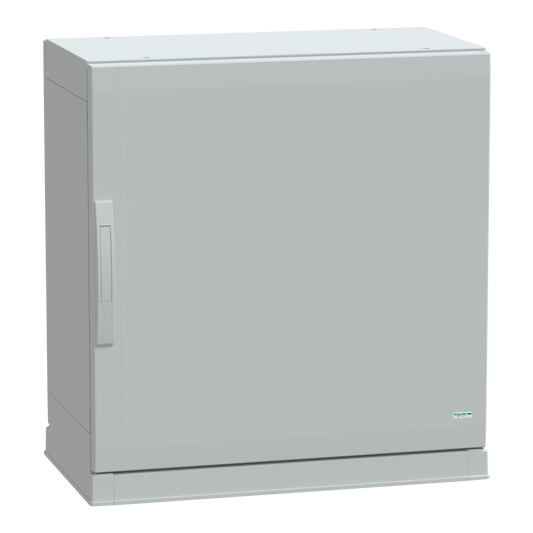 Schneider Electric-NSYPLAZ774G-Thalassa - Armoire polyester socle 750x750x420 - IP54 Ral 7035