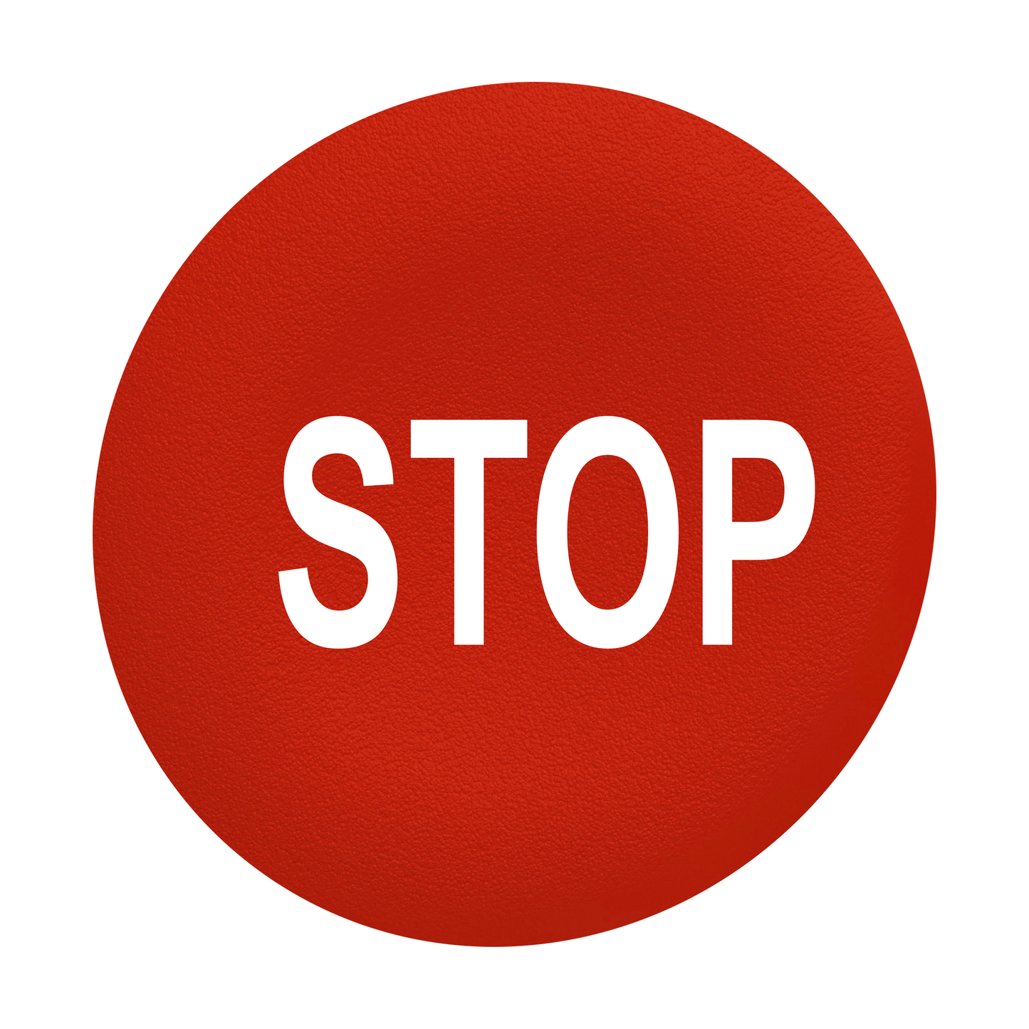 Schneider Electric-ZBAF434-Harmony - capsule pr bouton poussoir - Ø22 - affleurant lisse - 'STOP' - rouge