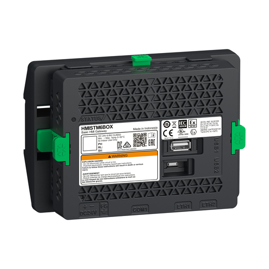 Schneider Electric-HMISTM6BOX-HMISTM6 - terminal basique modulaire - Box gateway utilisable sans écran