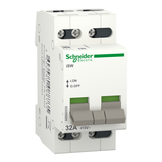 Schneider Electric-A9S60332-Acti9, iSW interrupteur de commande 3P 32A 415VCA
