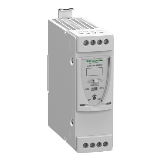 Schneider Electric-ABL8RPS24030-Phaseo ABL8 - alimentation à découpage - 3A - 100 à 240Vca mono/biphasé - 24Vcc