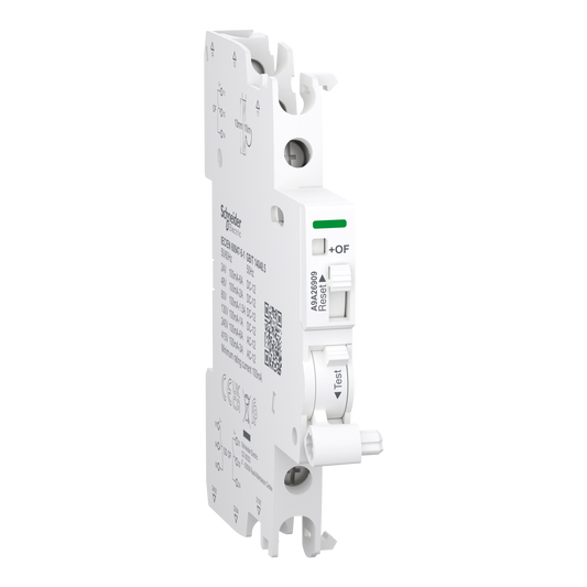 Schneider Electric-A9A26909-Acti9 Double Contact Auxiliaire 1OF et 1OF/SD - Courant 100mA à 6A ca/dc