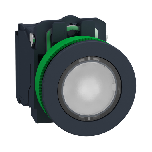 Schneider Electric-XB5FWCUST01-Harmony XB5 - bouton poussoir lum - XB5FW - personnalisé via configurateur