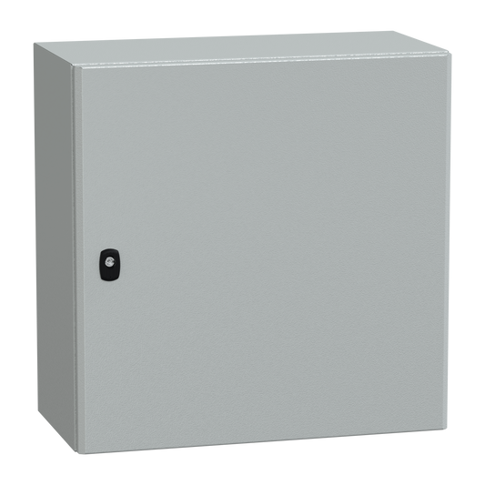 Schneider Electric-NSYS3D6630-PanelSeT S3D - Enveloppe acier - H600xL600xP300 - porte pleine
