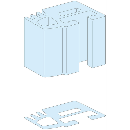 Schneider Electric-LVS04506-Linergy LGY -Profil pour JdB verticale- 1600A - L= 1670mm