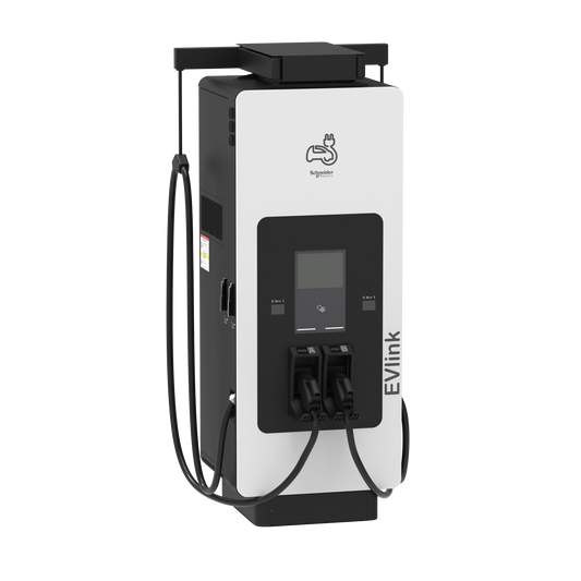 Schneider Electric-EVD1S120TBB-Evlink Pro DC 120 kW-2 prises : 1xCCS2 + 1xCCS2-4 modules de 30 kW