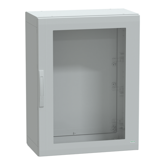 Schneider Electric-NSYPLA1074TG-Thalassa - Armoire polyester 1000x750x420 - IP65 - vitrée Ral 7035