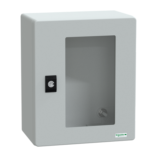 Schneider Electric-NSYPLM3025TG-Thalassa - Coffret polyester 308x250x160 - porte vitrée - IP66 Ral 7035