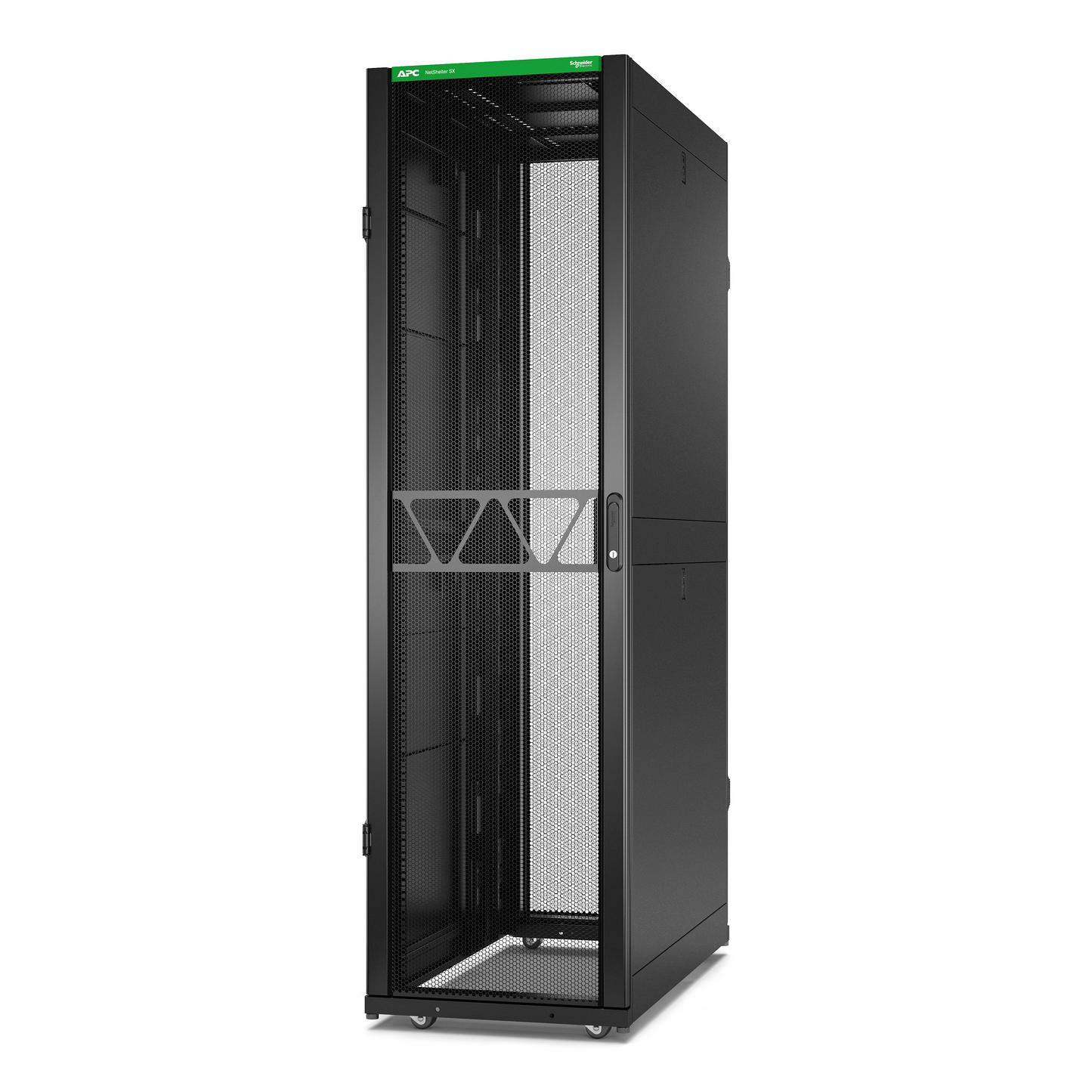 APC-AR3305B2-Rack NetShelter SX2 45U L600XP1200XH2124mm, noir, avec panneaux latéraux