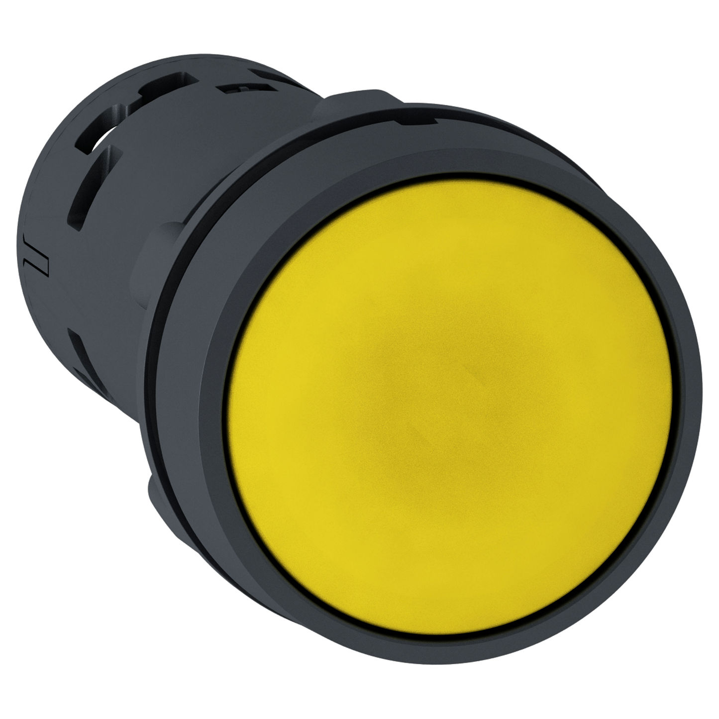 Schneider Electric-XB7NA81-Harmony bouton-poussoir affleurant - Ø22 - jaune - 1F