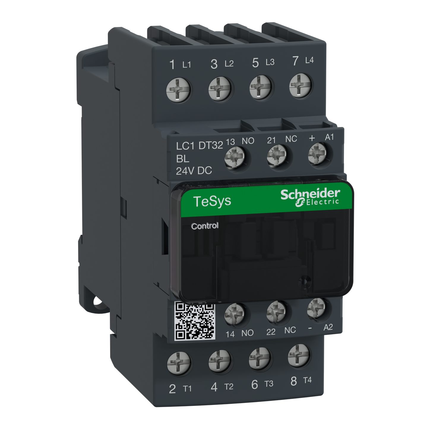Schneider Electric-LC1DT32BL-TeSys LC1D - contacteur - 4P - AC-1 440V - 32A - bobine 24Vcc