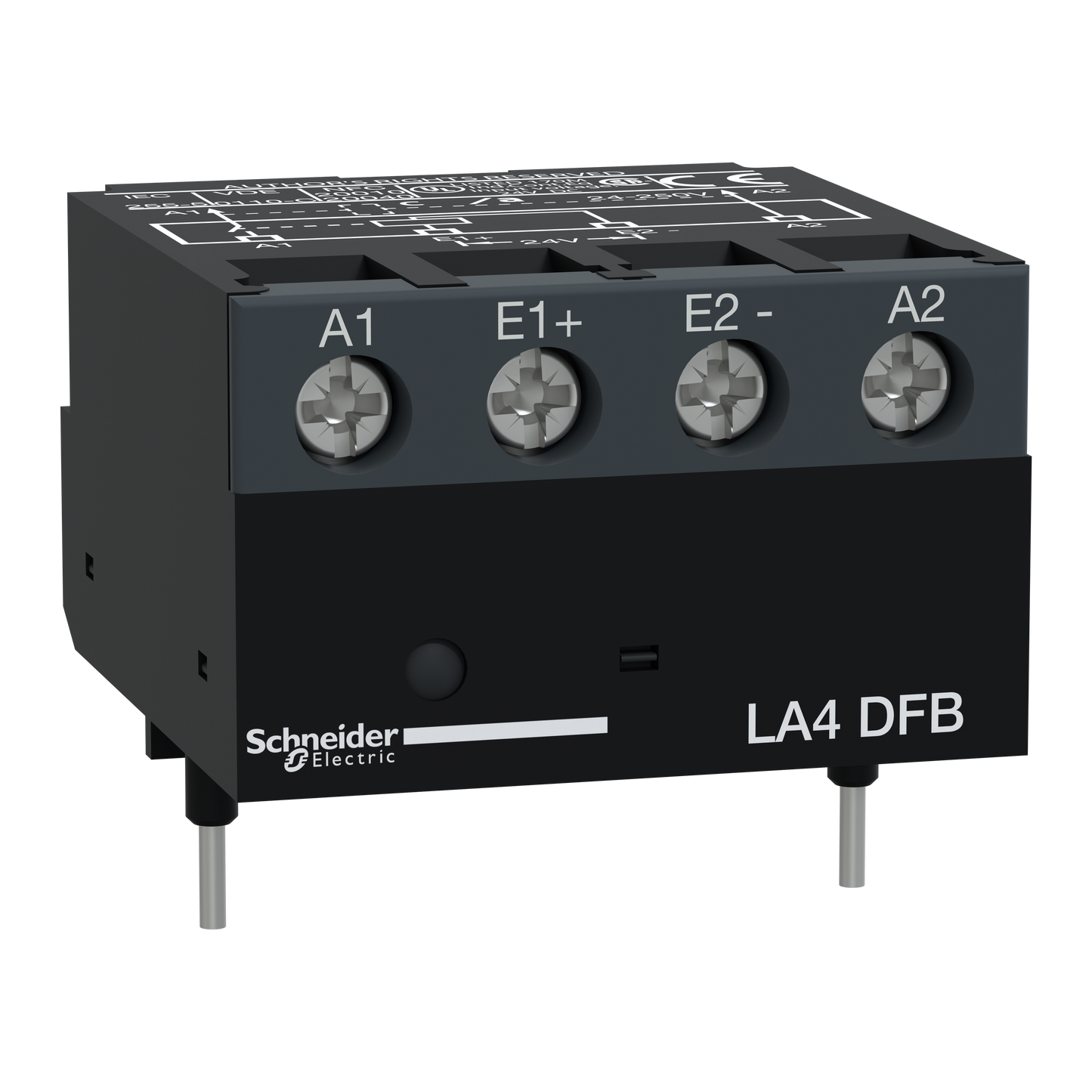 Schneider Electric-LA4DFB-TeSys D - module d'interface amplificateur - 24Vcc