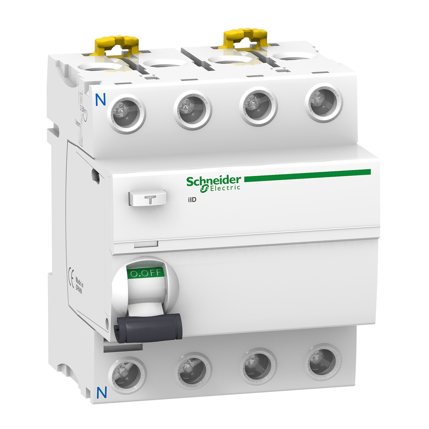 Schneider Electric-A9R11440-Acti9, iID interrupteur différentiel 4P 40A 30mA type AC