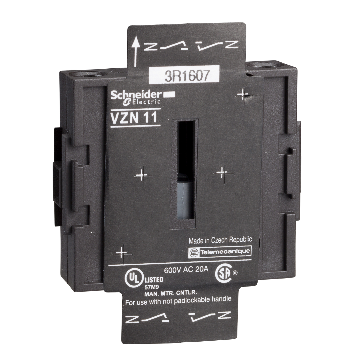 Schneider Electric-VZN11-TeSys Mini-Vario - pôle neutre - 20A - pour VN-12 & VN-20