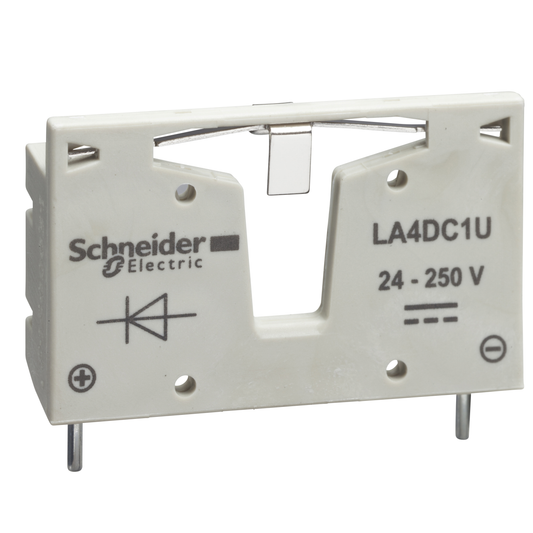 Schneider Electric-LA4DC1U-TeSys D - module d'antiparasitage - diodes - 12..250Vcc
