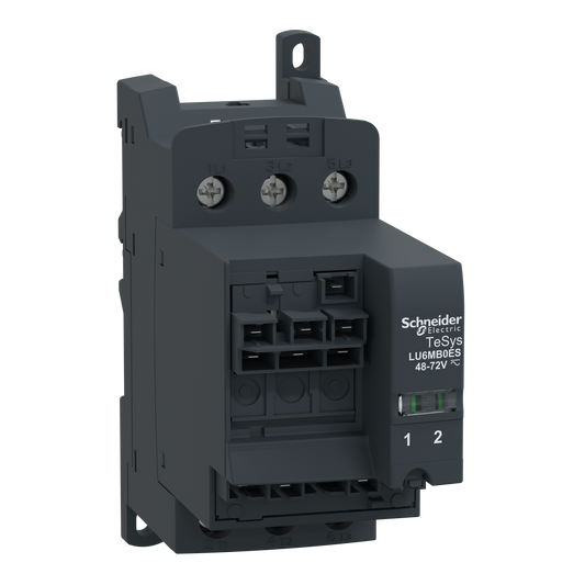 Schneider Electric-LU6MB0ES-TeSys U - bloc inverseur LU6 - 32A - 48Vcc/ca 50..60Hz - montage séparé