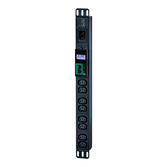 APC-EPDU1016M-Easy Metered Rack PDU - Bandeau de prises - Mesuré - 1U - 16A - 230V - (8)C13