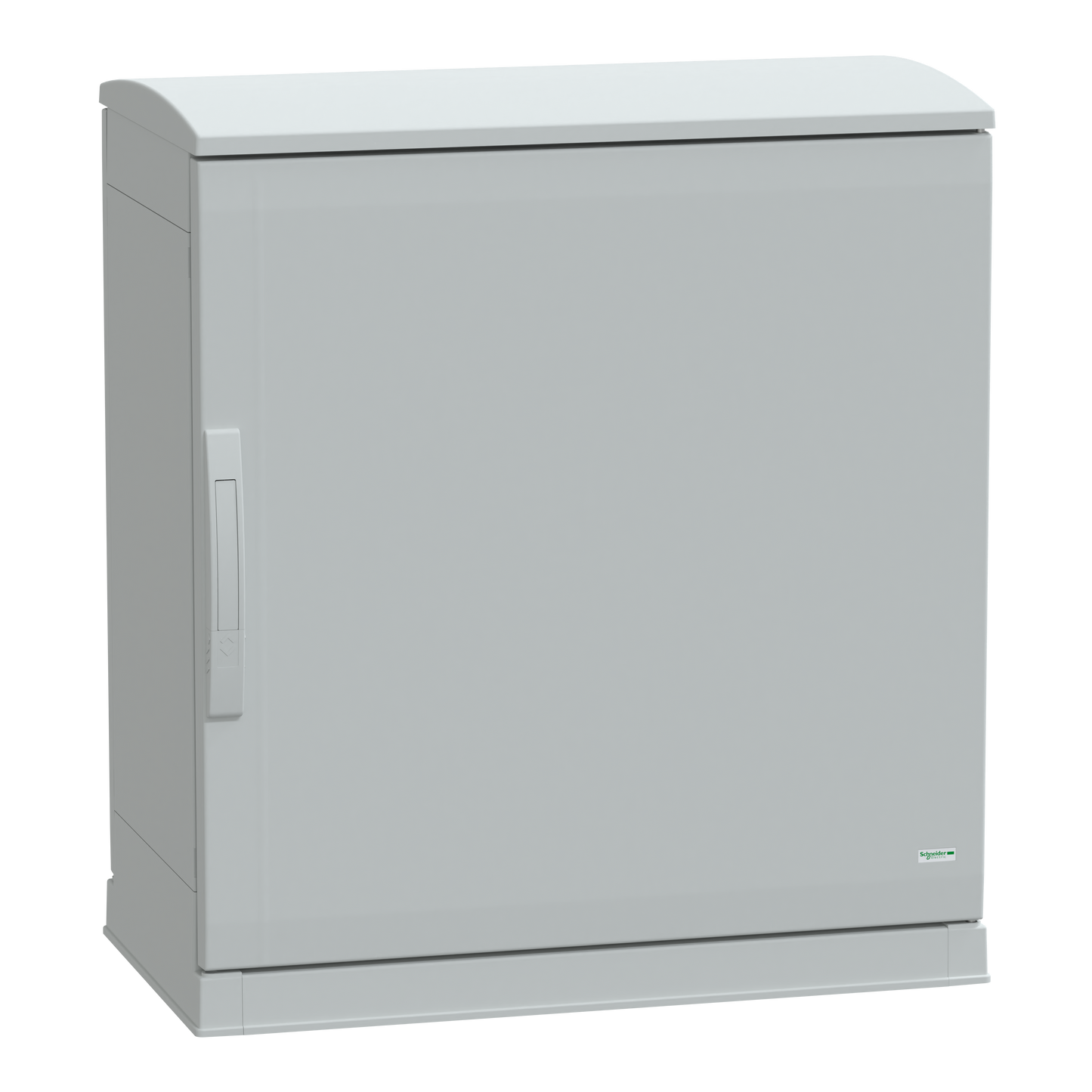 Schneider Electric-NSYPLAZT774G-Thalassa - Armoire polyester socle + toit 750x750x420 - IP44 Ral 7035