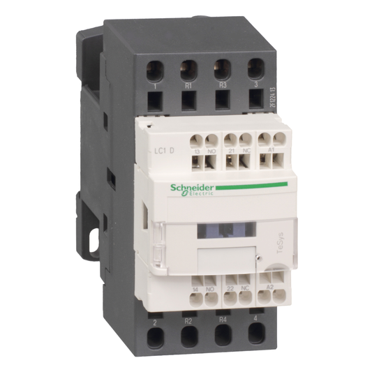 Schneider Electric-LC1D1283V7-TeSys LC1D - contacteur - 4P (2F+2O) - AC-1 440V - 25A - bobine 400Vca