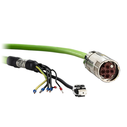 Schneider Electric-VW3ED145R300-Lexium - Câble OMC - pour servo SH3 - 1 Cable - 2.5mm² - M23 - 30m