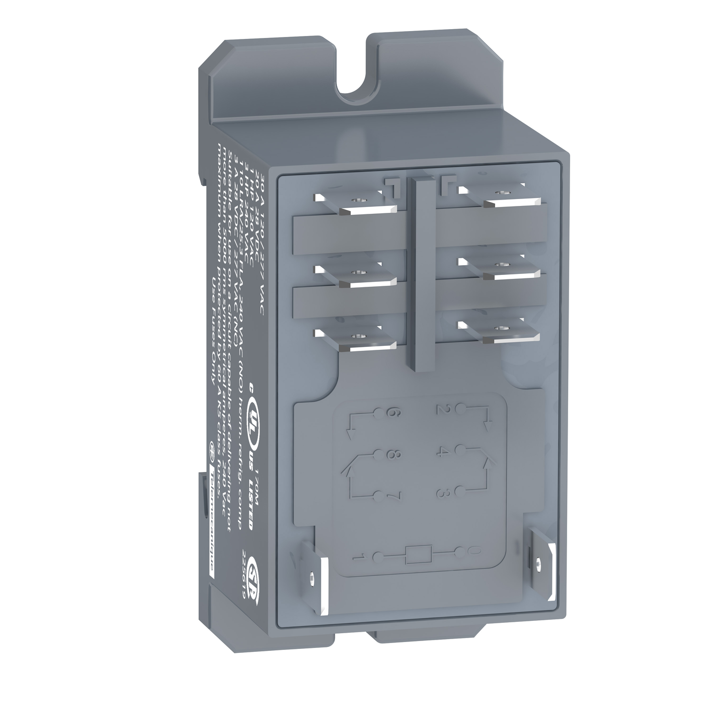 Schneider Electric-RPF2BB7-Harmony Relay RP - relais puissance - fixe - 2OF - 25A - 24VAC - racc par cosses