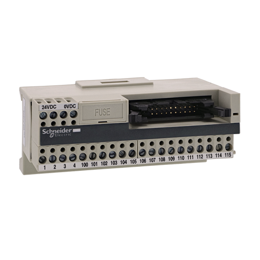 Schneider Electric-ABE7H16C10-Telefast ABE7 - embase de raccordement passive - 16 entrées ou sorties